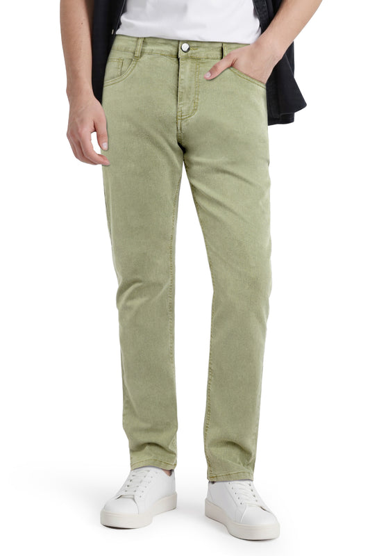 Men's Super Stretch Slim Fit Jean - Green