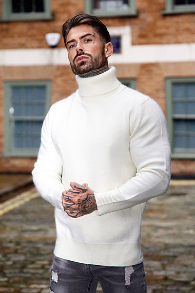 Styling Turtleneck Men White Turtle Neck Style Men White