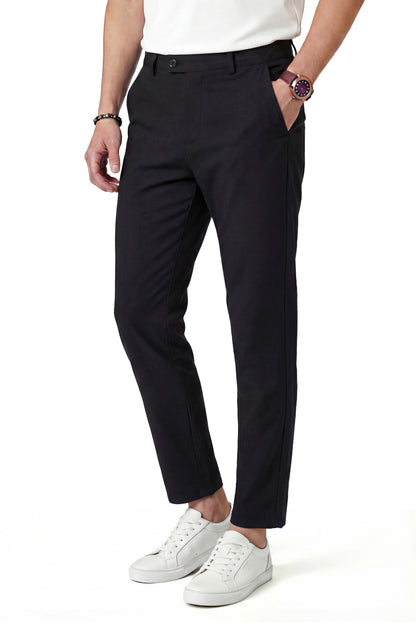 Mens Linen Modern Slim Travel Pant