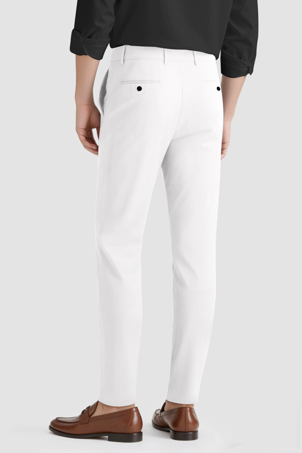 Herren Freizeithose - Cremeblau