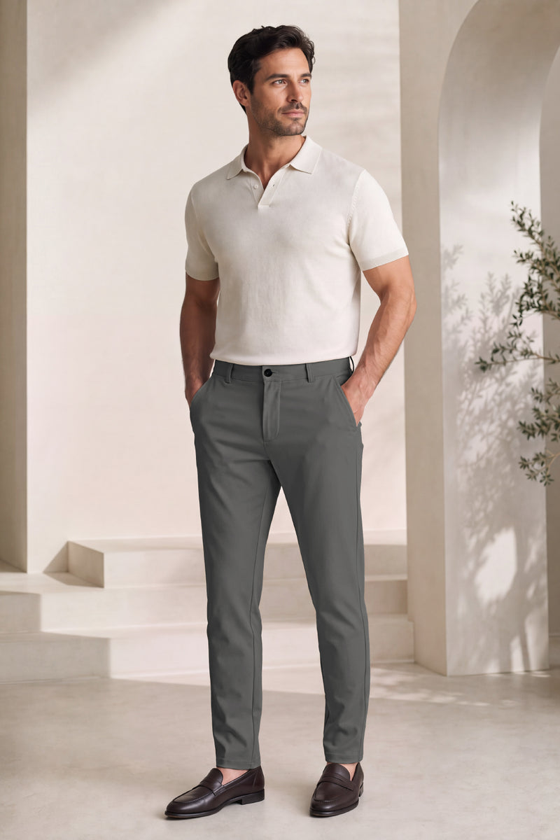 Moderne, maßgeschneiderte Slim-Fit-Arbeitshose für Herren