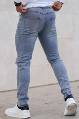 ripped slim fit jeans