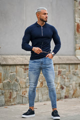 JEANS SKINNY FIT AZUL MEDIO HOMBRE