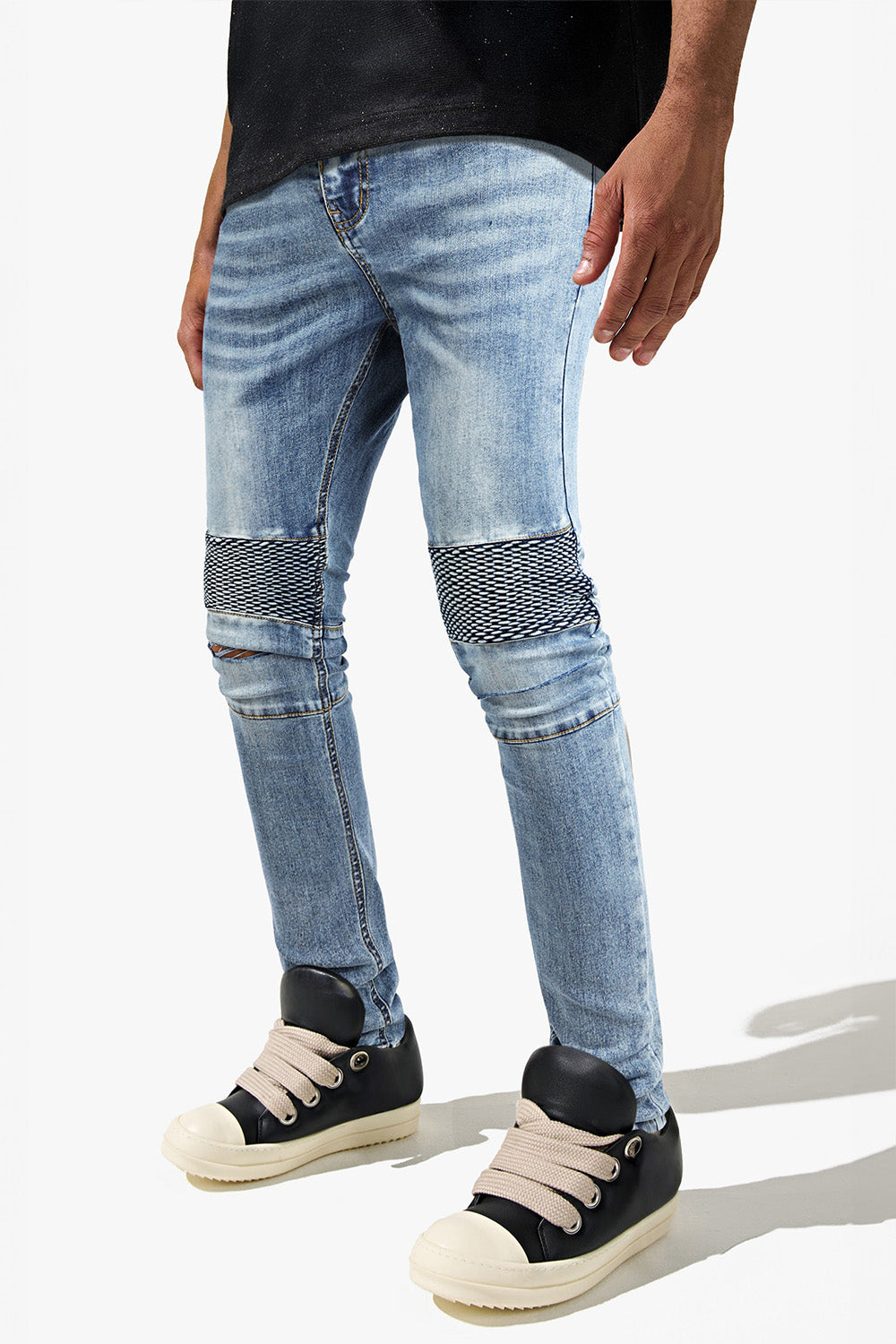 Klassische Bluejeans – Super Stretch