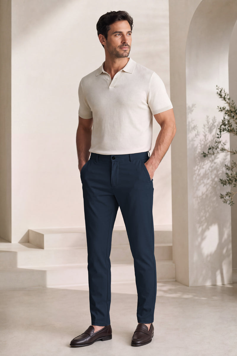 Moderne, maßgeschneiderte Slim-Fit-Arbeitshose für Herren