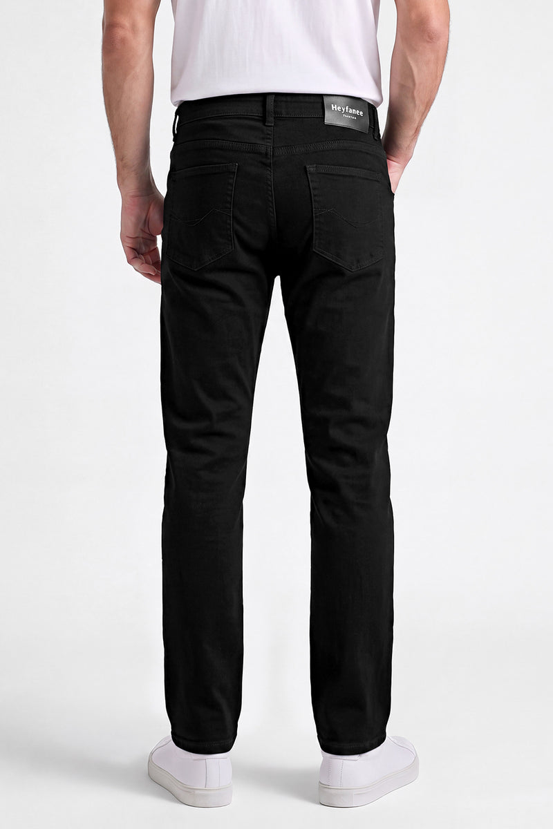 Moderne, schmal geschnittene Herren-Jeans aus Stretch-Denim