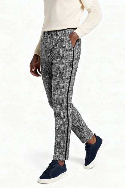 Einfarbige Skinny-Hose für Herren