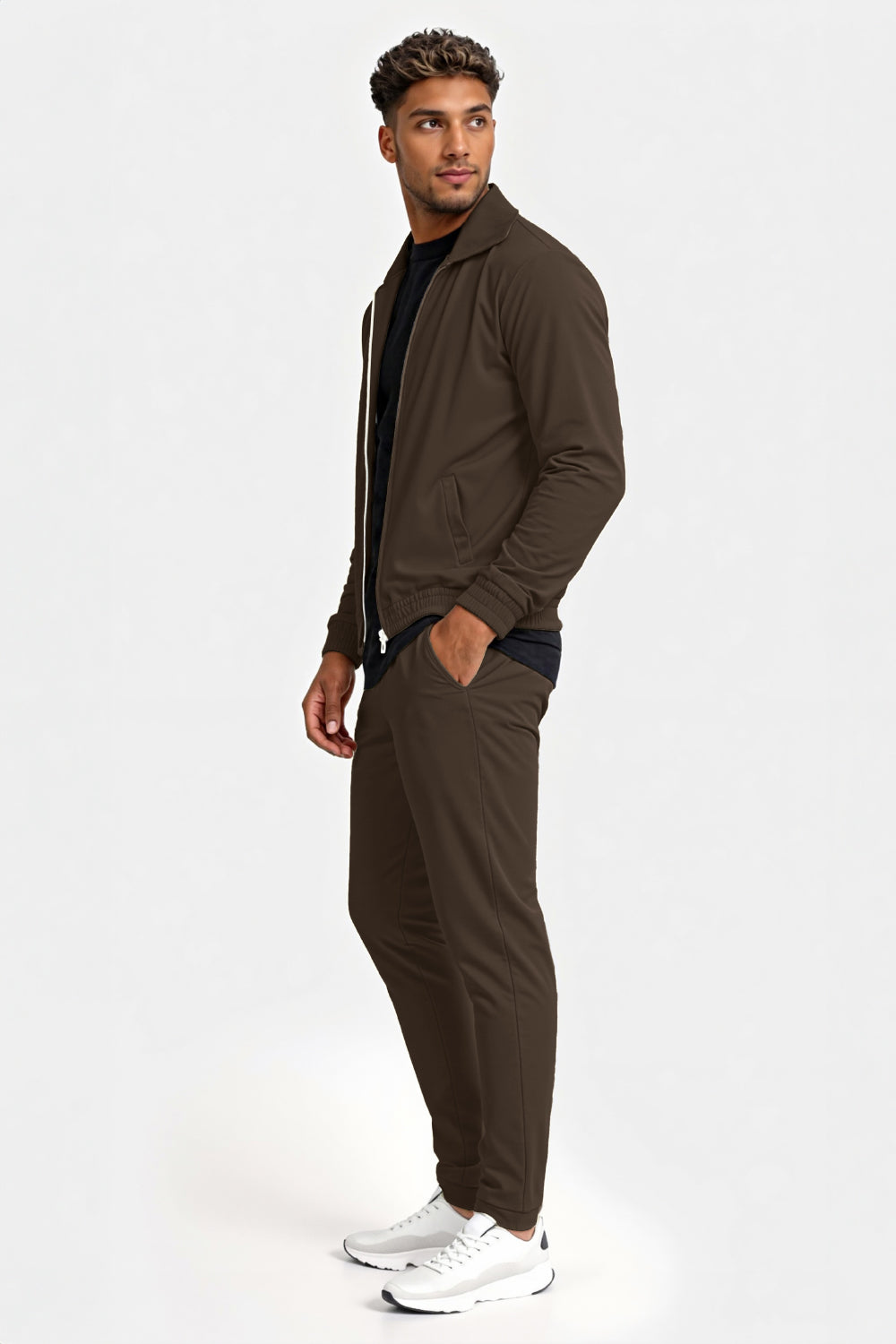 Casual set voor heren - Groen