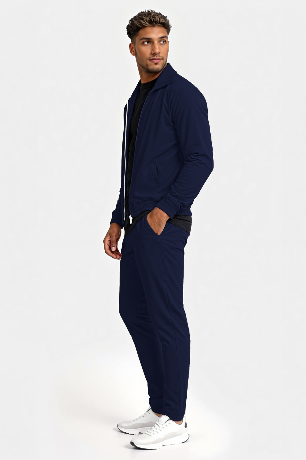 Set casual da uomo - blu navy