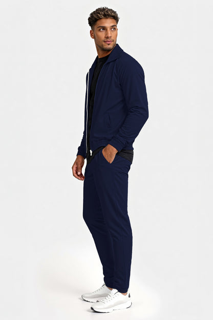 Set casual da uomo - blu navy