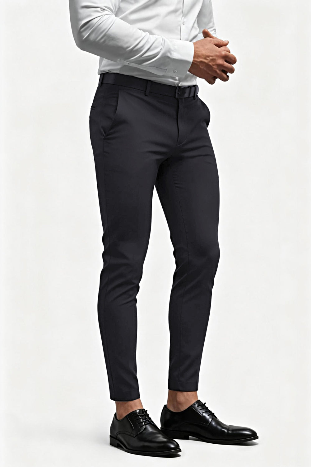 Pantalon extensible noir