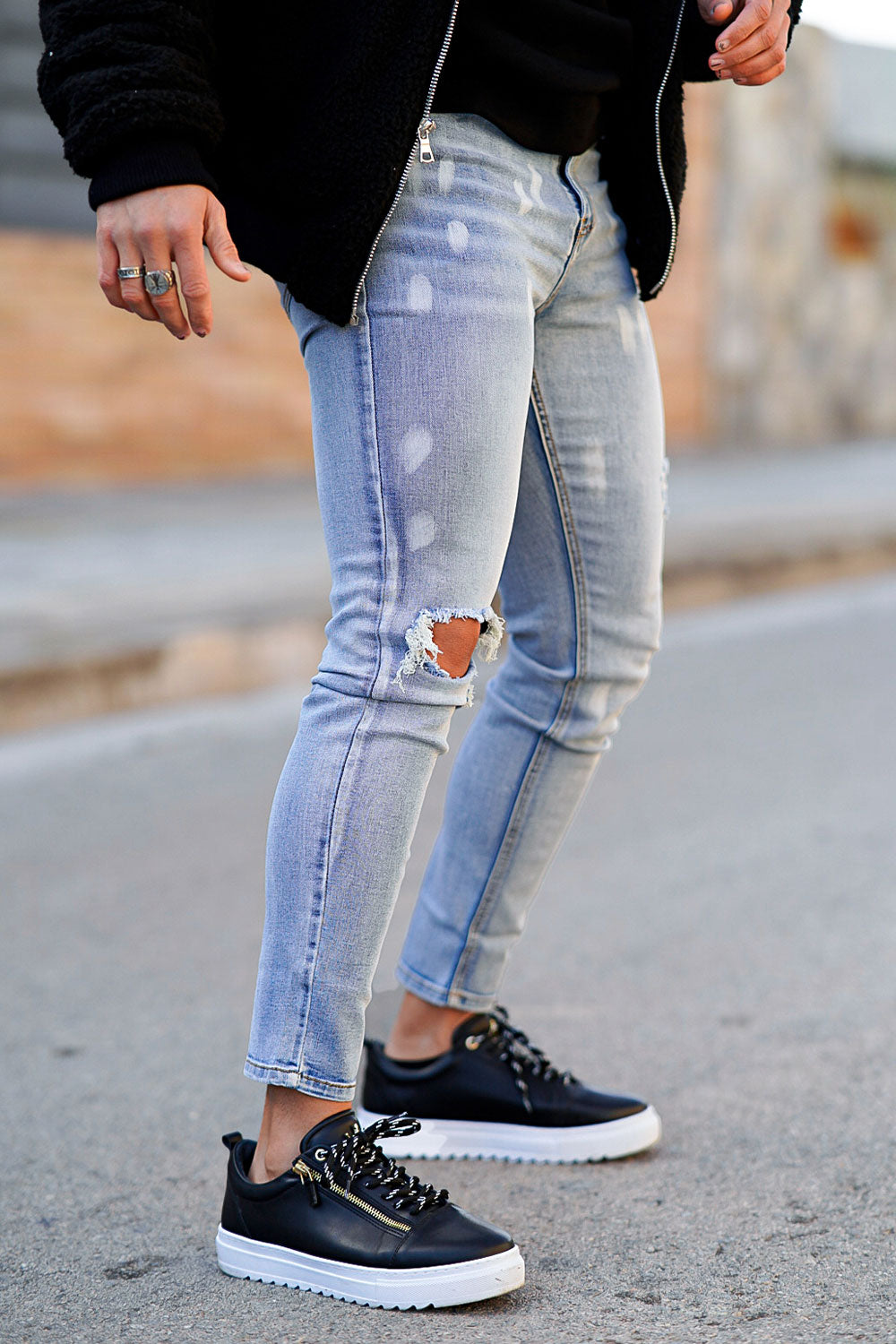 men's stretch skinny jeans