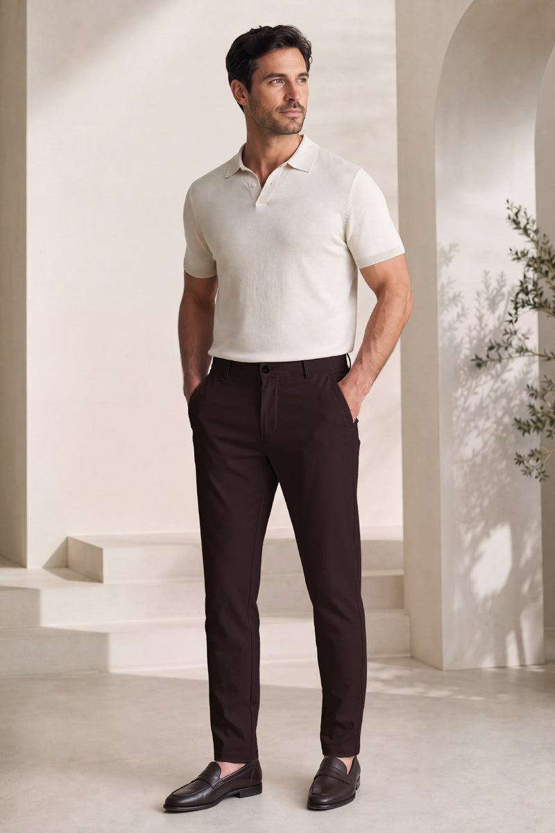 Moderne, maßgeschneiderte Slim-Fit-Arbeitshose für Herren