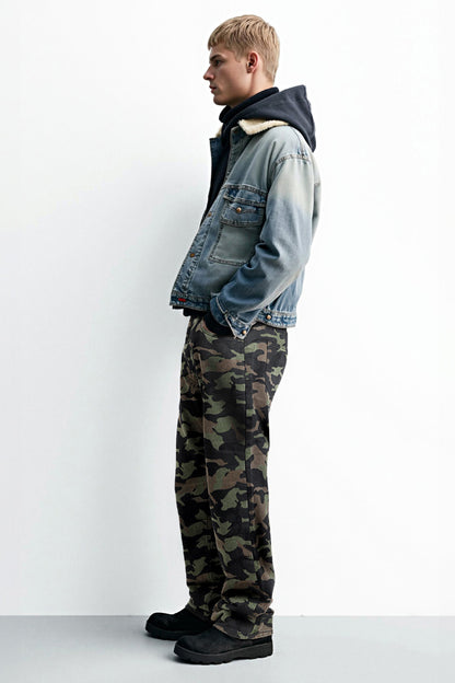Men Relaxed Fit Jean - Camouflage