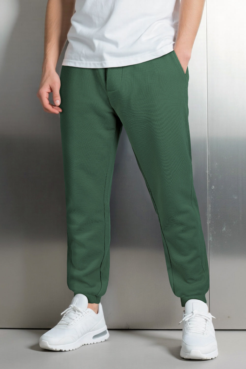 Men's Casual Jogger Pant - Green
