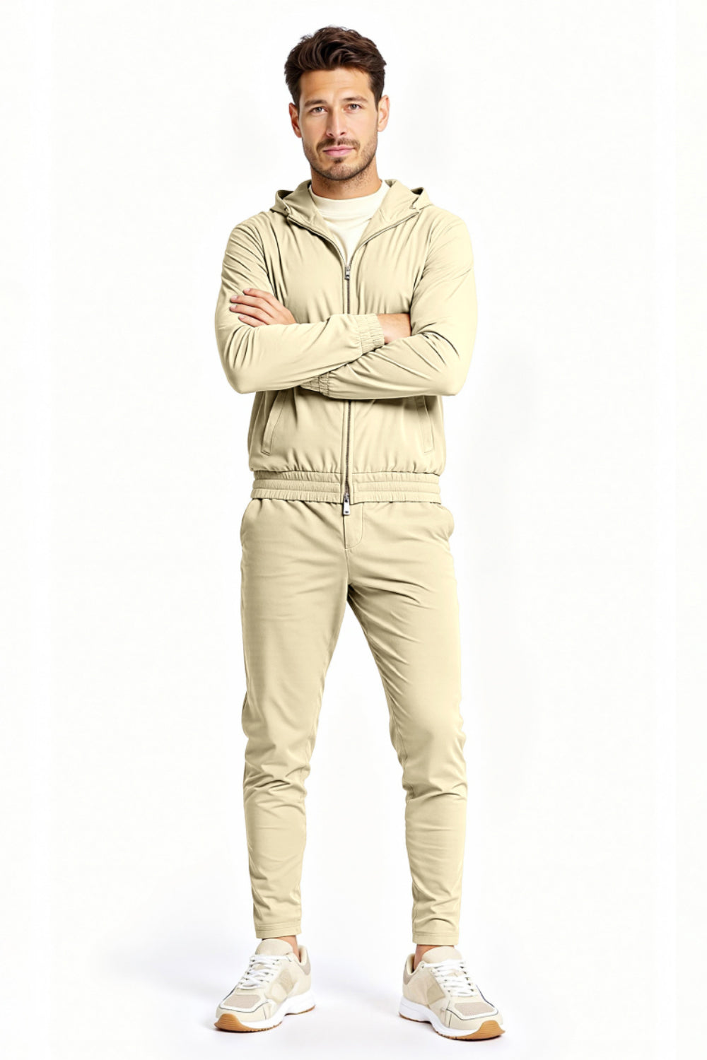 Completo casual da uomo - verde