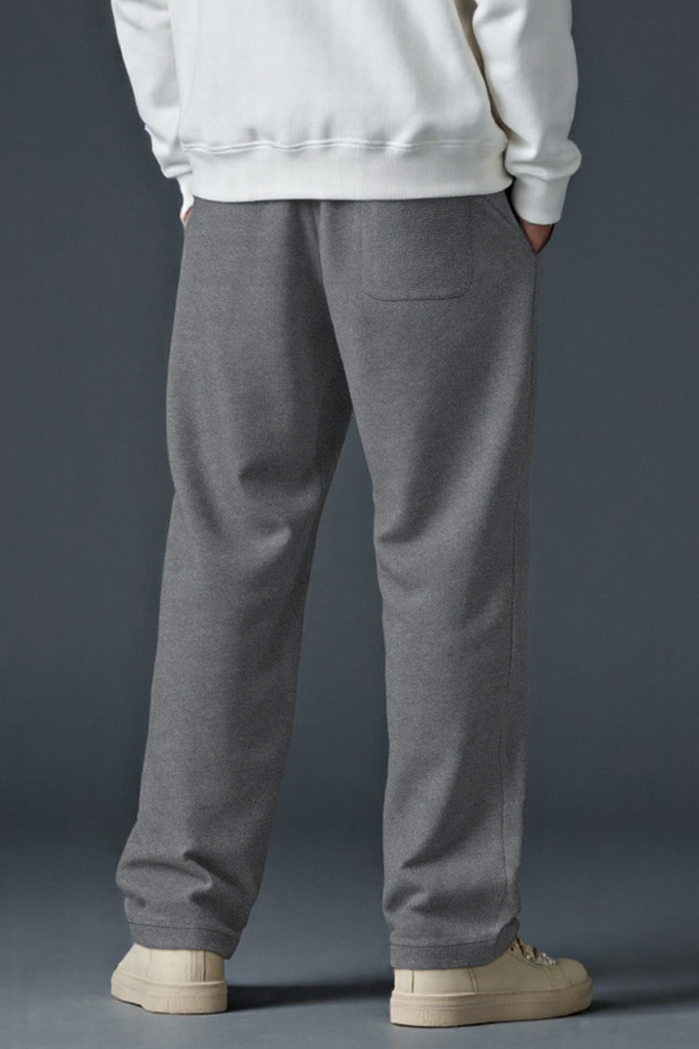 Mens Loose Casual Pant - Grey