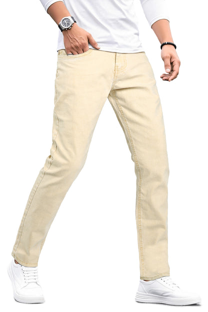 Men's Super Stretch Slim Fit Jean - Khaki