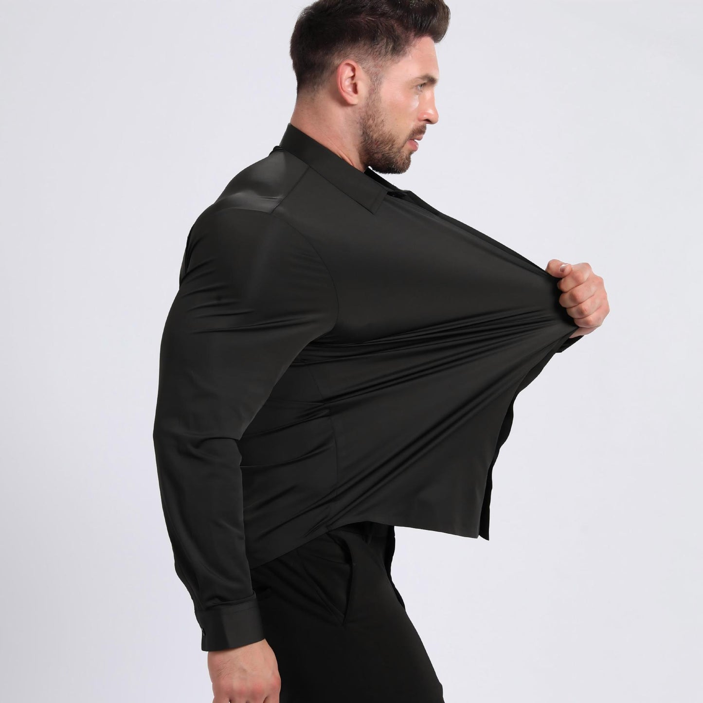 Men's Seamless Stretch Dress Shirt