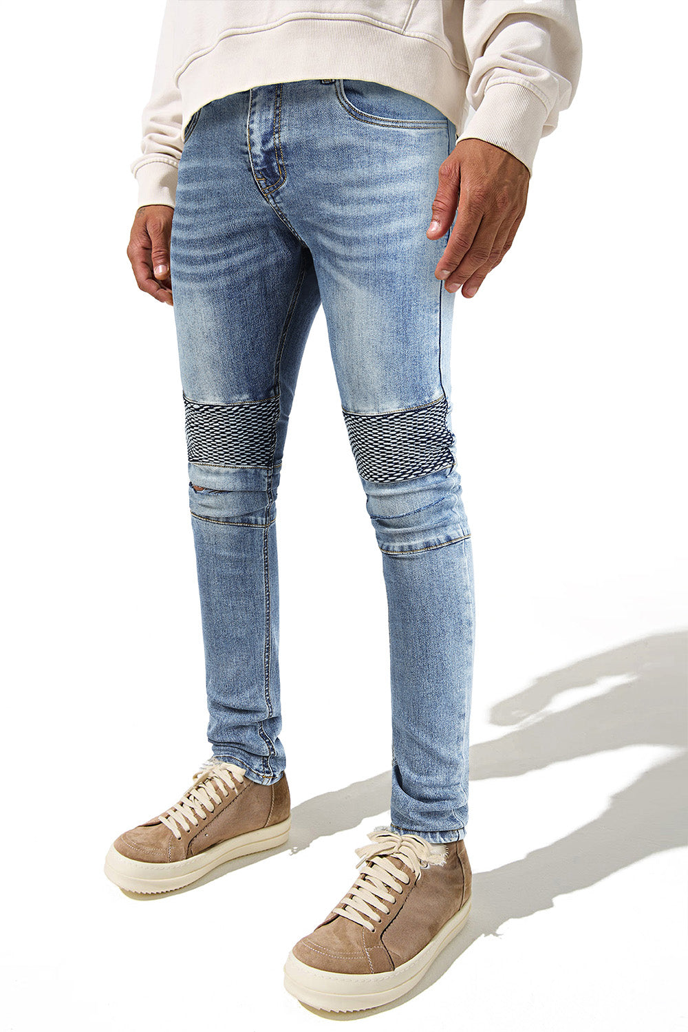 Klassische Bluejeans – Super Stretch