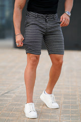 Gingtto Mens Fashion Printed Pattern Shorts With Pocket