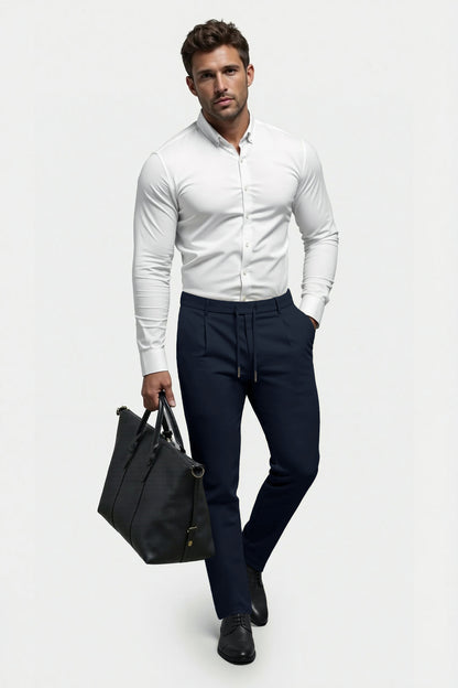 Men's Commuting 7*24 Business Pant - Dark Blue