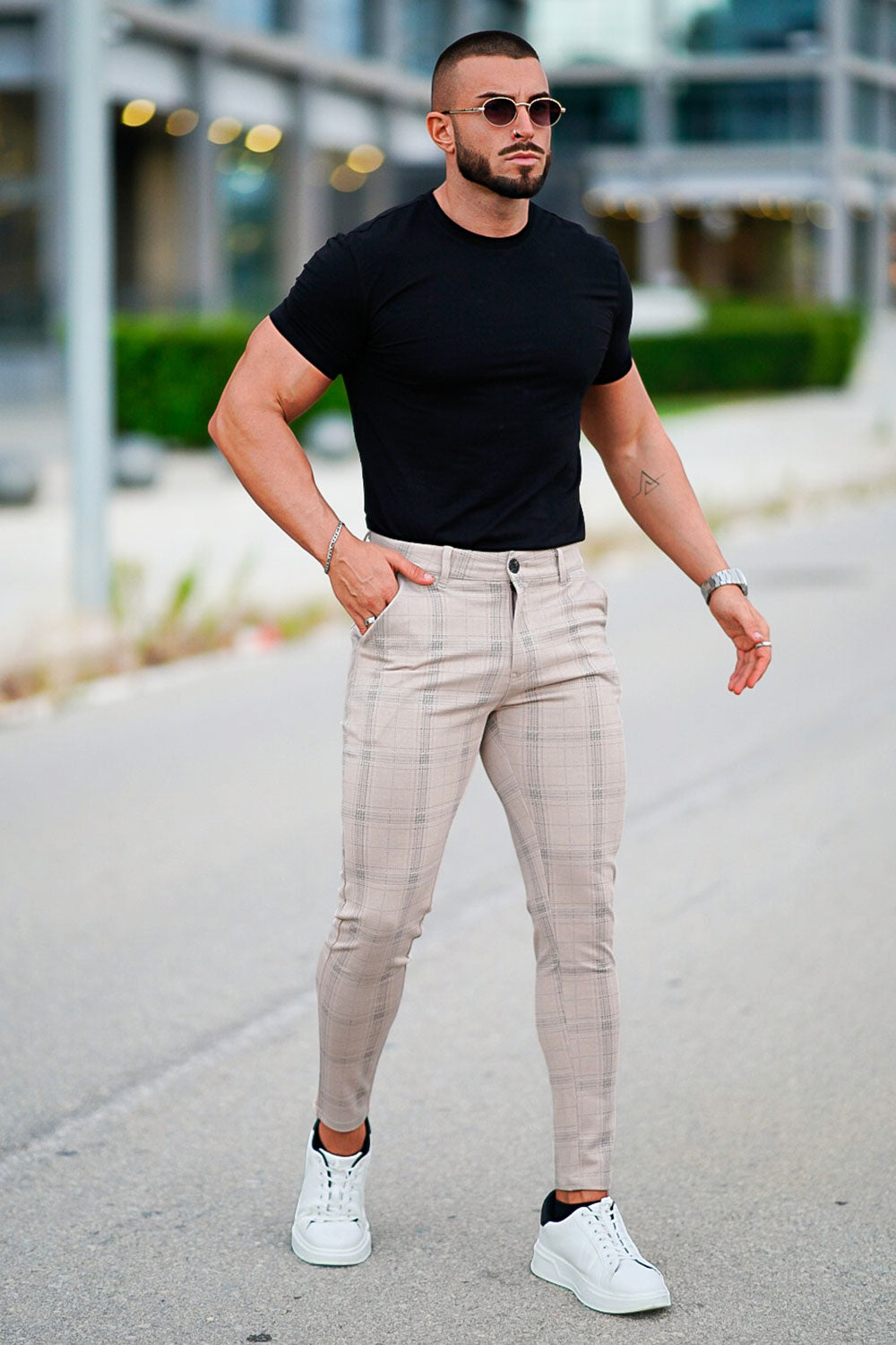 Style Outfits With Gray Pants Gray Pants With Black Shirt Sale
