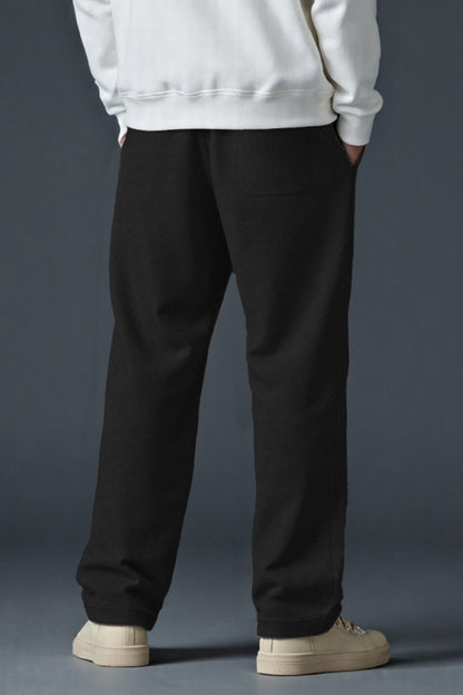 Mens Loose Casual Pant - Black