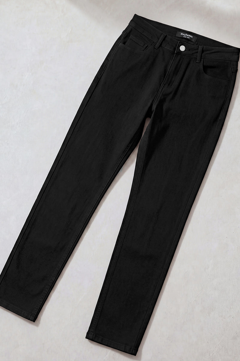 Moderne, schmal geschnittene Herren-Jeans aus Stretch-Denim