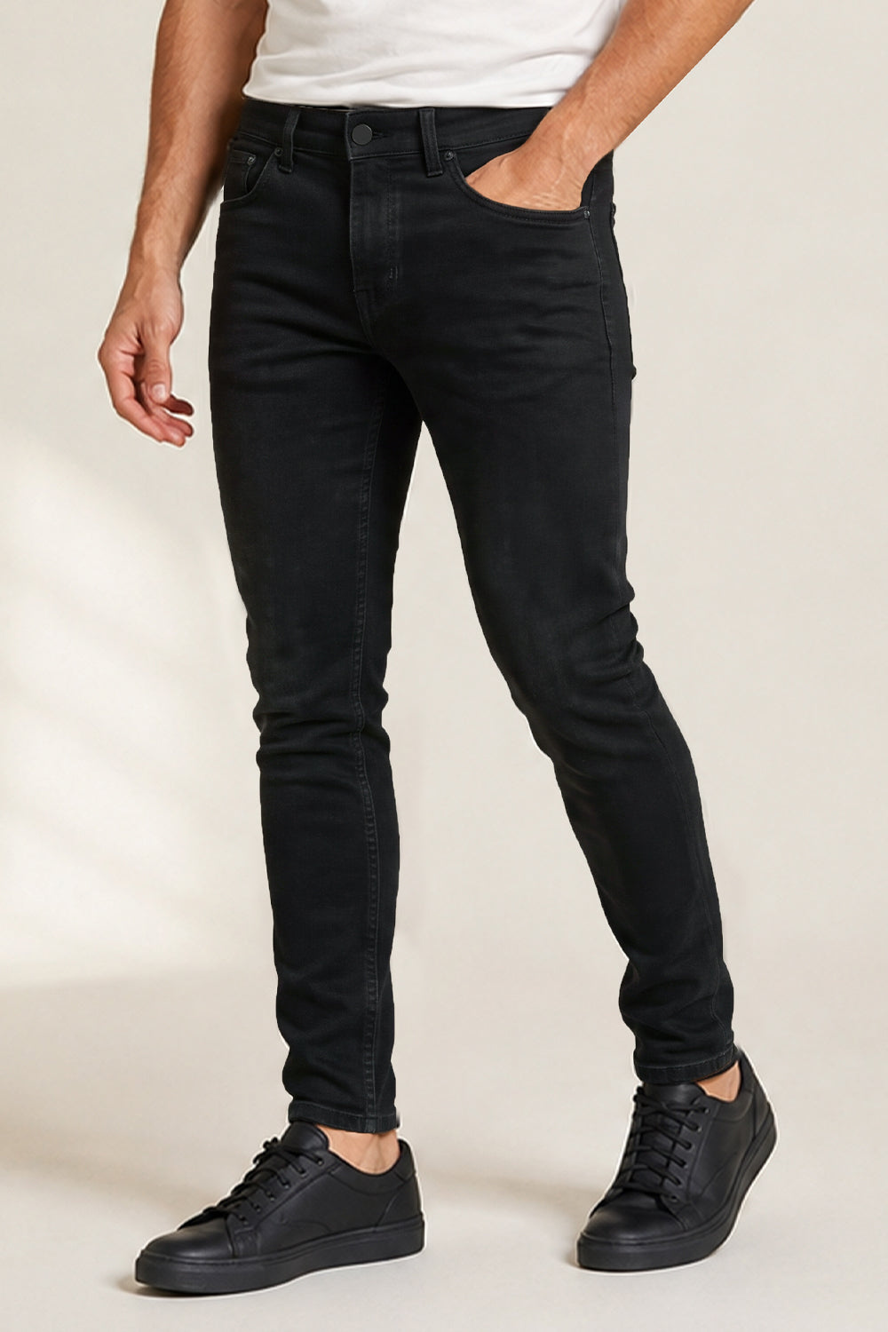 Men's Stretch Skinny Jean - Black