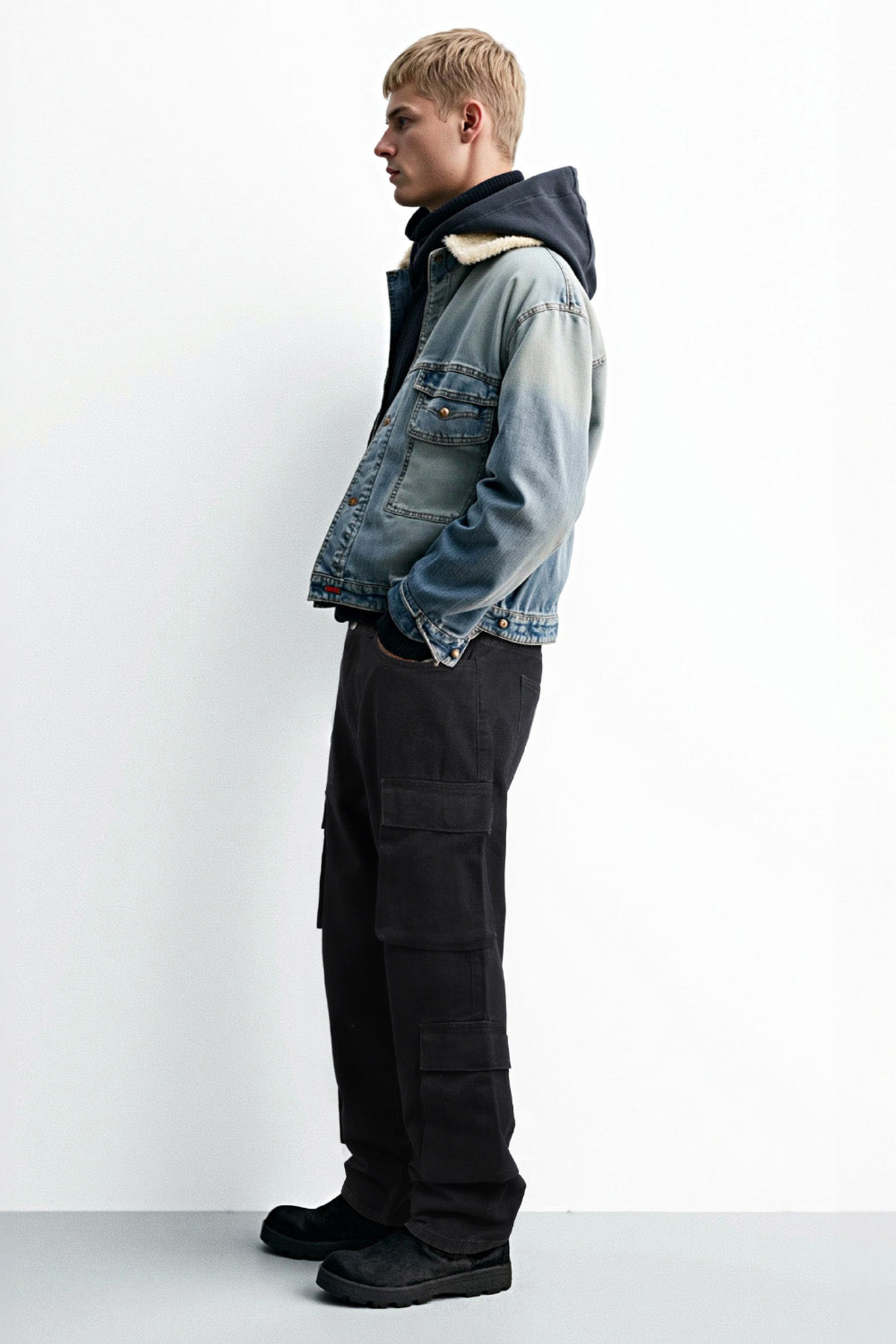 Match Pantalon cargo Wild camouflage pour homme-Rouge