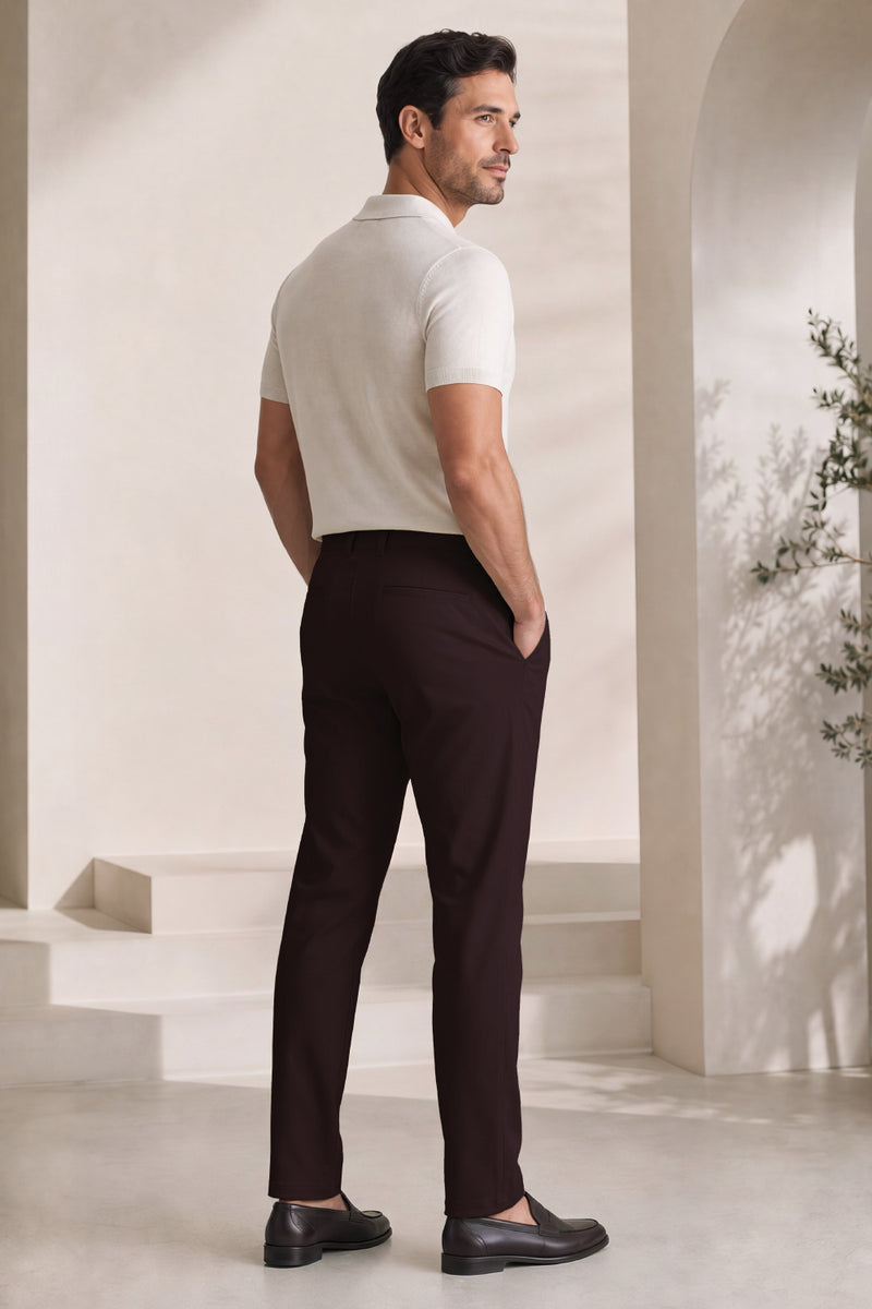 Moderne, maßgeschneiderte Slim-Fit-Arbeitshose für Herren