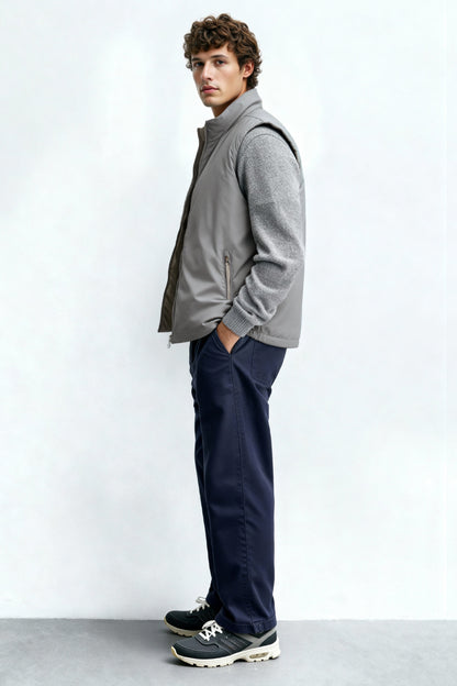 Men's Reversible Vest - Grey