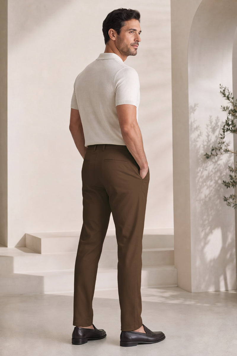 Moderne, maßgeschneiderte Slim-Fit-Arbeitshose für Herren