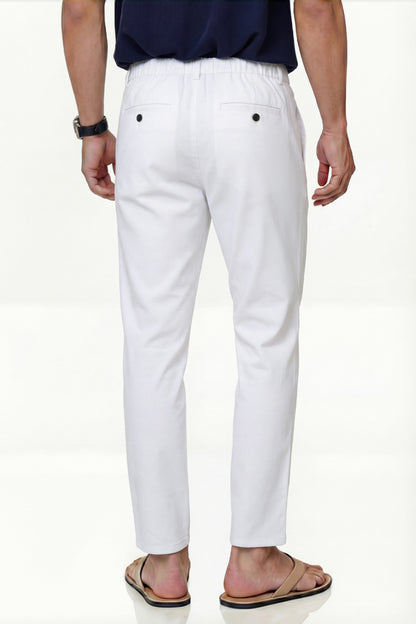 Mens Linen Modern Slim Travel Pant