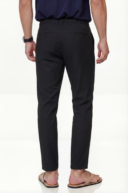 Mens Linen Modern Slim Travel Pant