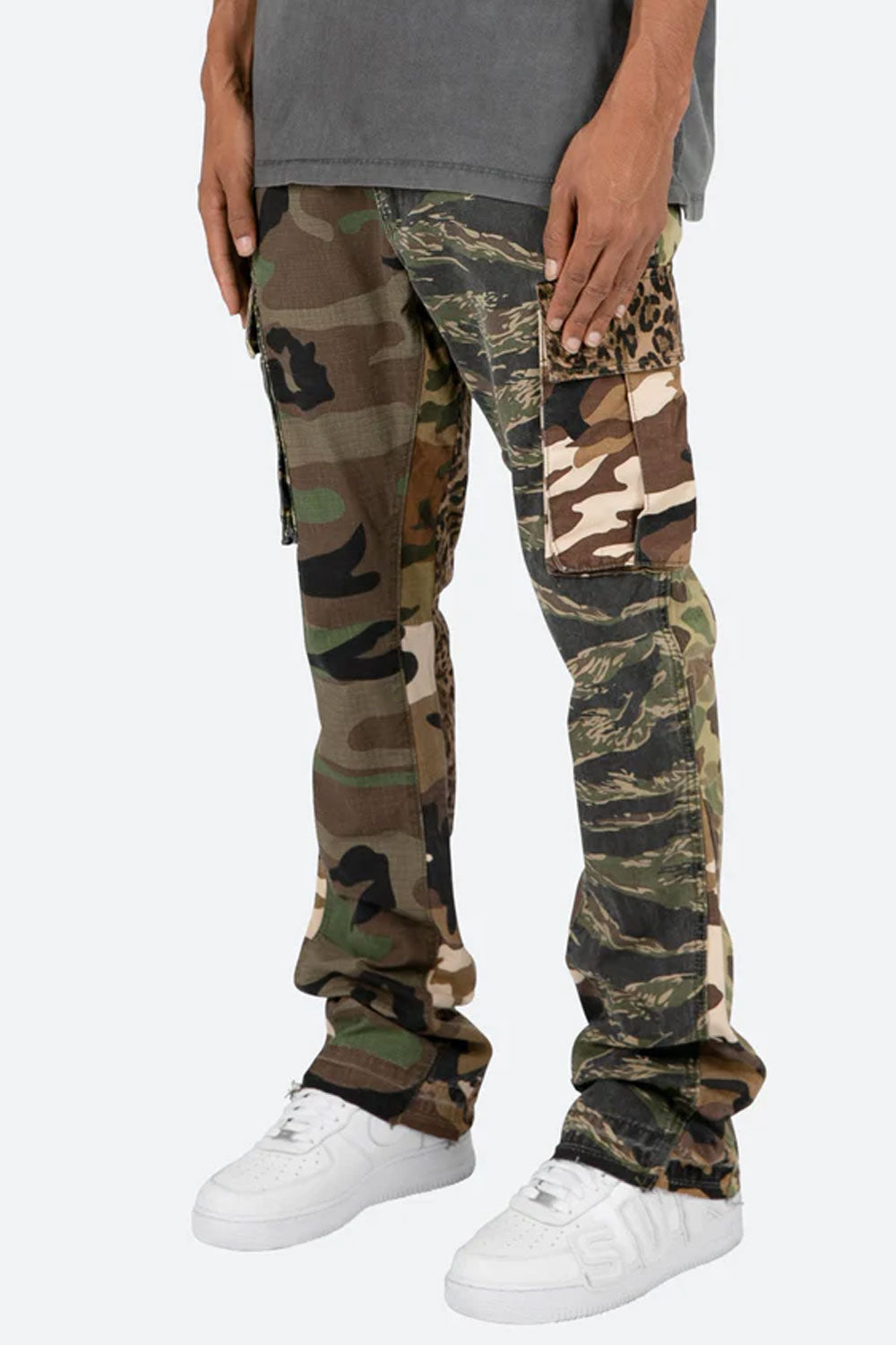 Gingtto Men's Camouflage Cargo Pants Casual Athletic Cool Pants