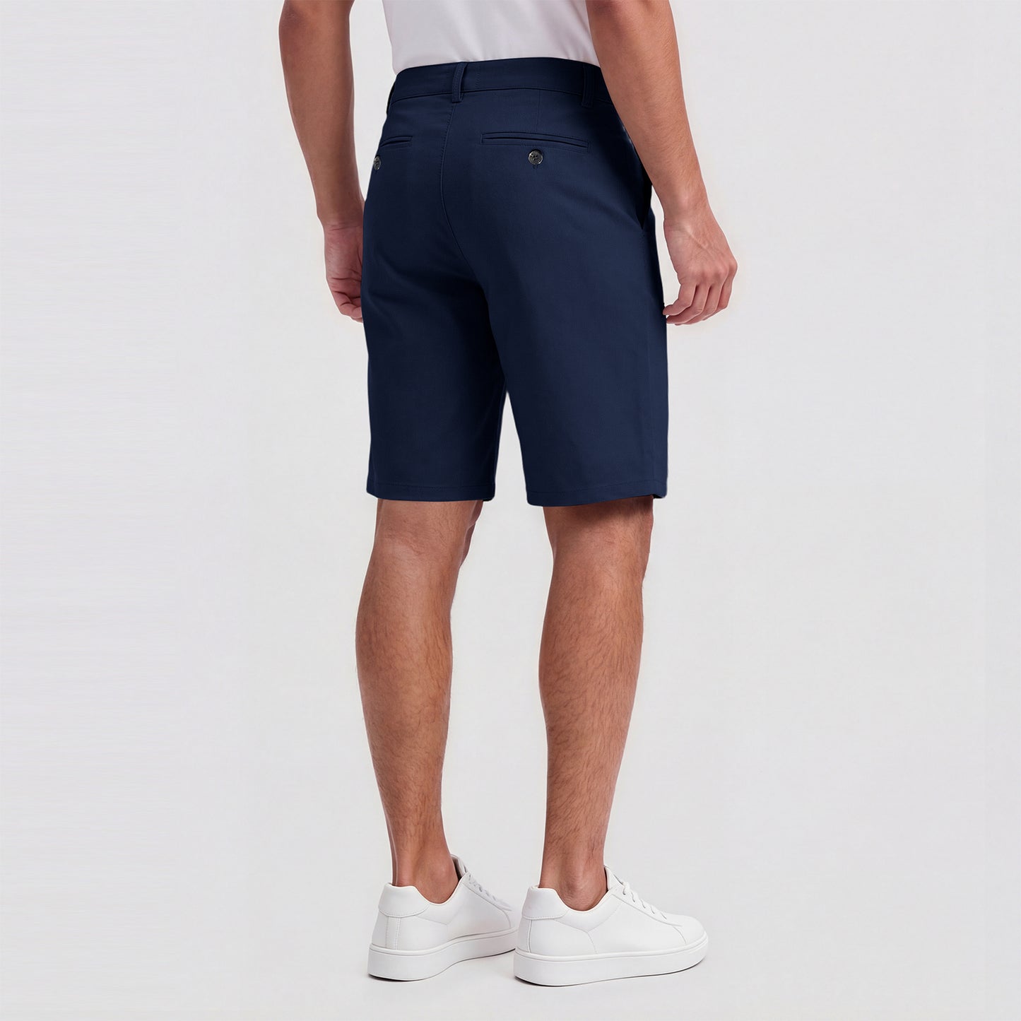 Mens Casual Chino Short - Navy Blue