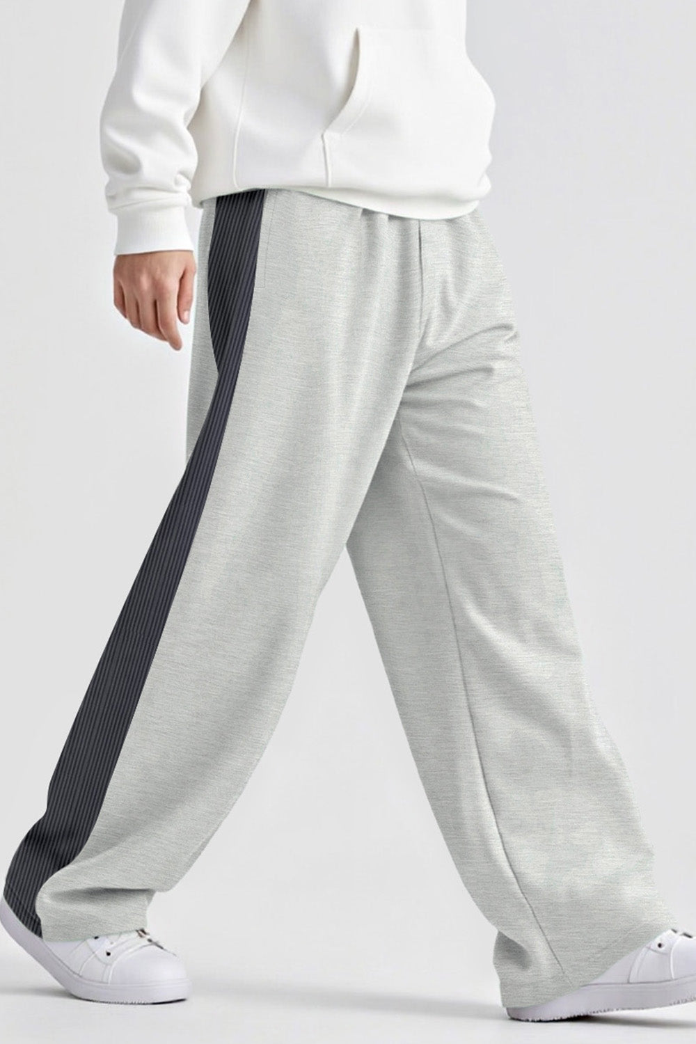 Mens Ultra-loose Casual Pant - Grey