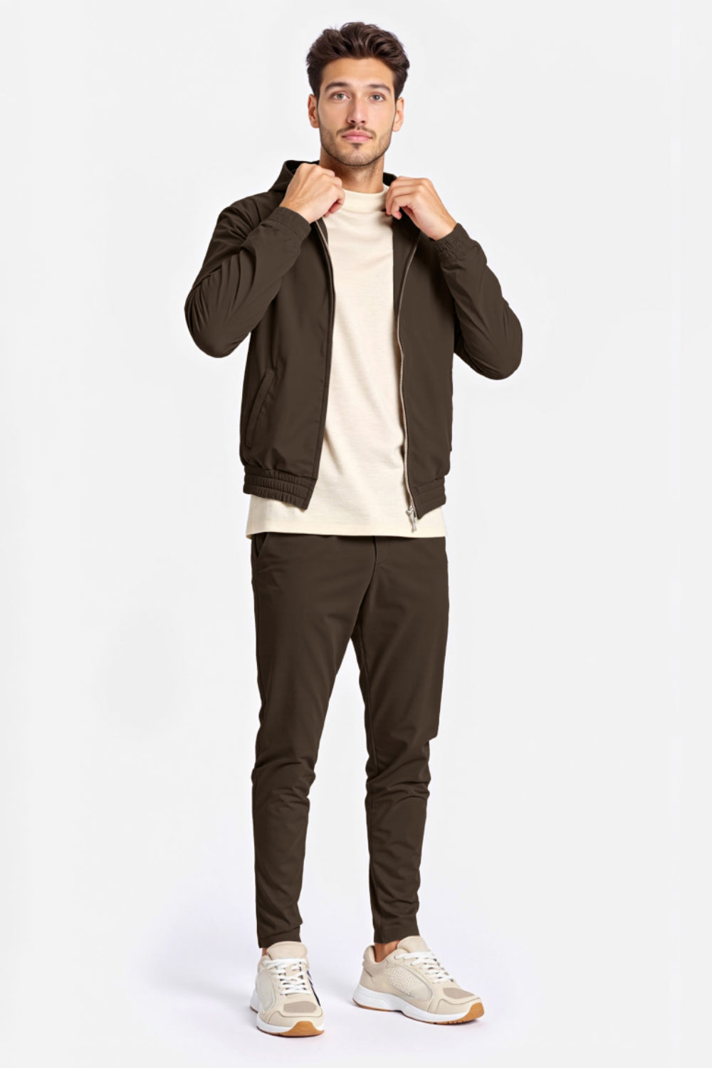 Casual set voor heren - Groen