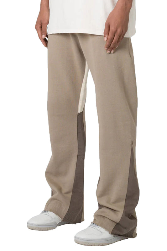 Gingtto Men's Pure Fashion Bell-Bottom Pants Casual Flare Pants