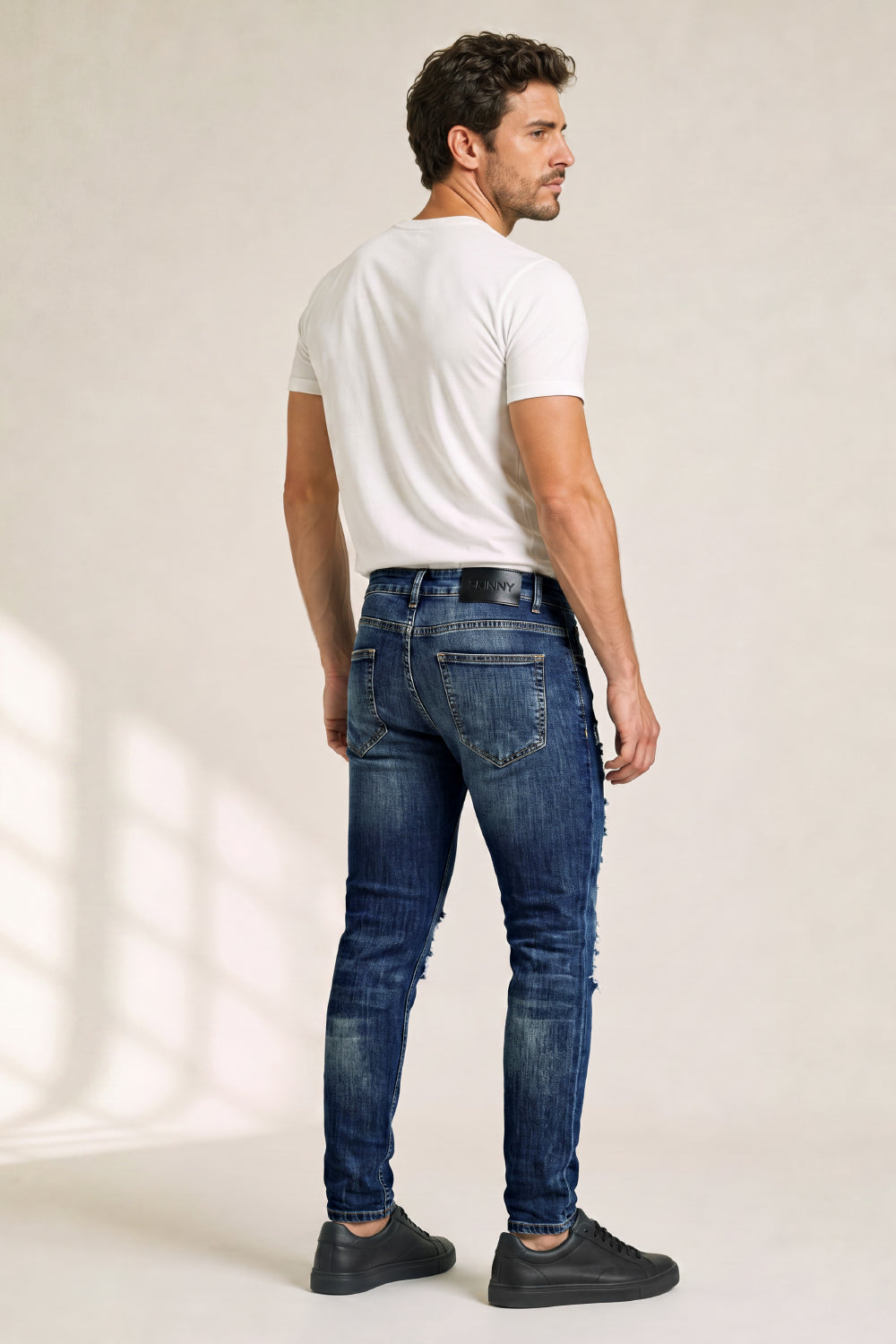 Men's Stretch Sculpt Skinny Jean - Dark Blue