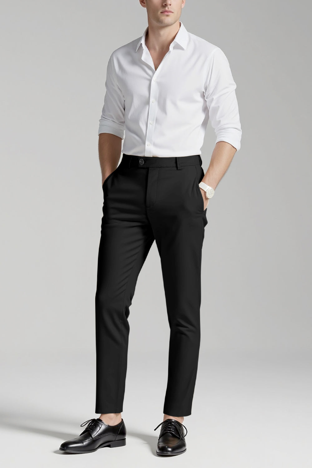 Mens Casual Pant - Black