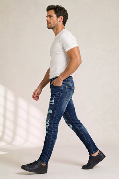 Men's Stretch Sculpt Skinny Jean - Dark Blue