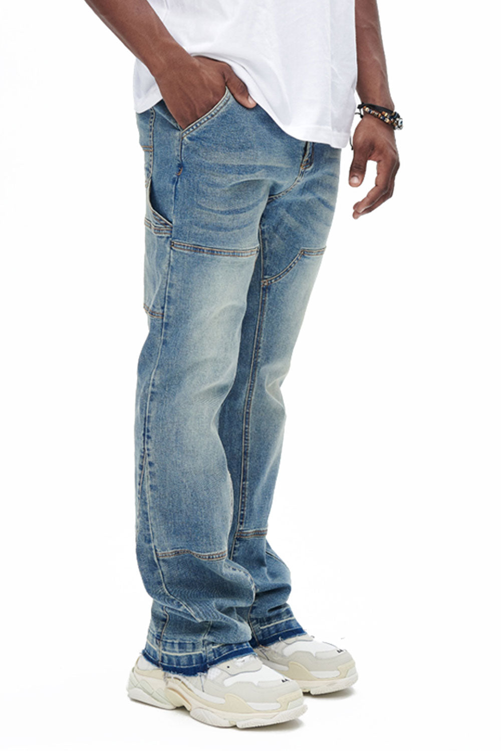 Gingtto's Mens Flared Casual Jeans: A Timeless Classic for Men