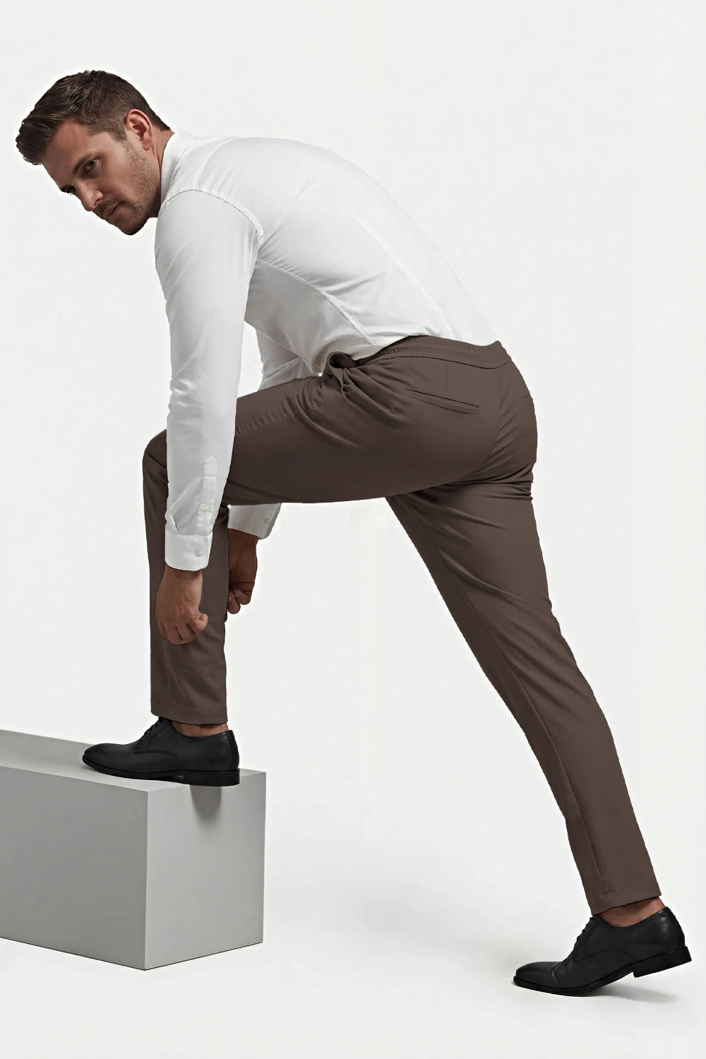 Men's Commuting 7*24 Pant - Dark Brown