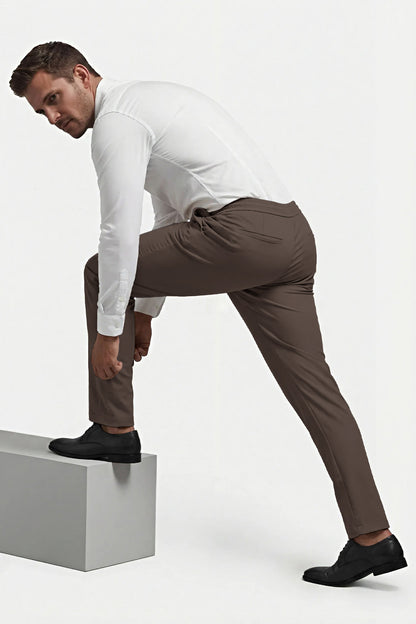 Men's Commuting 7*24 Pant - Dark Brown