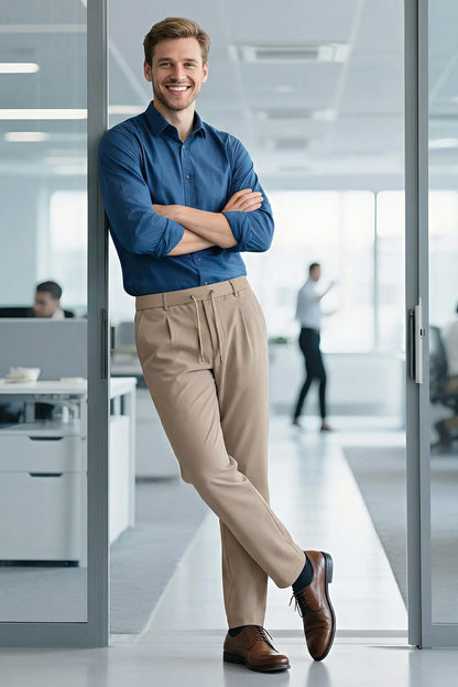 Men's Commuting 7*24 Business Pant - Khaki