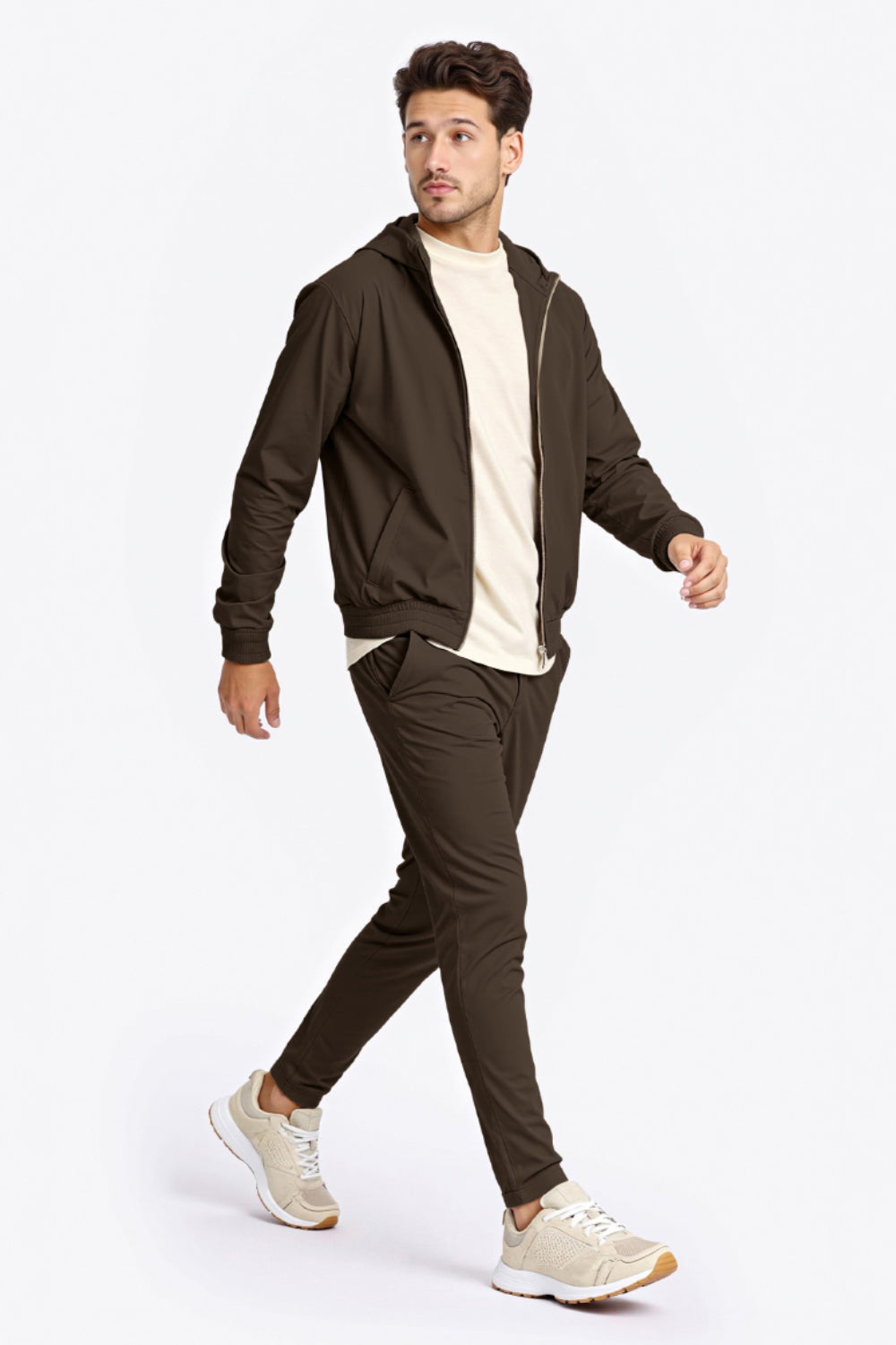 Casual set voor heren - Groen