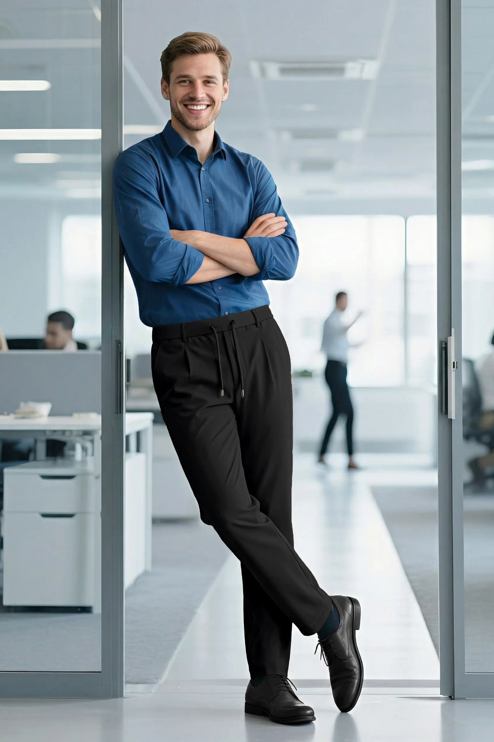 Men's Commuting 7*24 Business Pant - Black